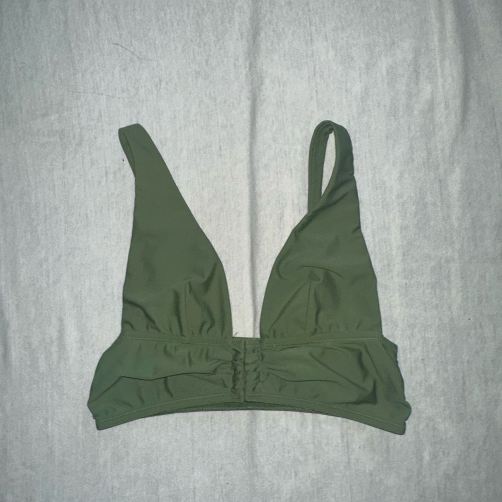 Urban Outfitters Out from Under Green V Bralette - Picture 3 of 4